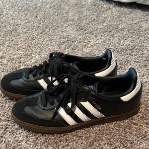 Adidas Samba Black and White Womans Sneakers